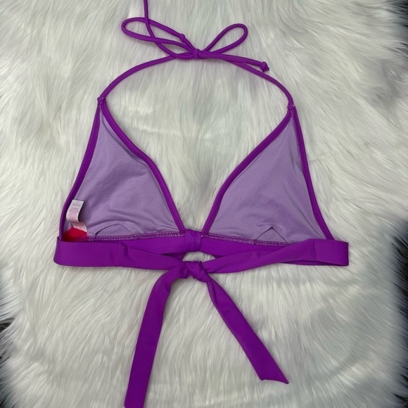 Victoria’s Secret Purple Triangle Bikini Top Small - Picture 4 of 6